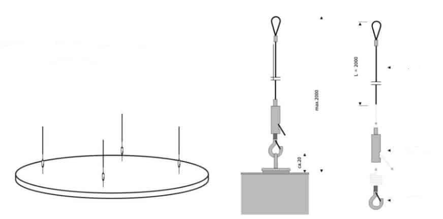 acoustic cloud installation